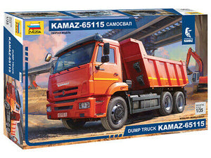 KAMAZ 65115 TRUCK CASSONE RIBALTABILE 2006 - MOVIMENTO TERRA / 1:35