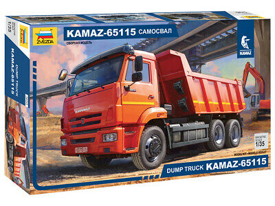 KAMAZ 65115 TRUCK CASSONE RIBALTABILE 2006 - MOVIMENTO TERRA / 1:35
