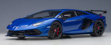 Indlæs billede til gallerivisning LAMBORGHINI AVENTADOR SVJ 2019 MET.BLUE 1:18