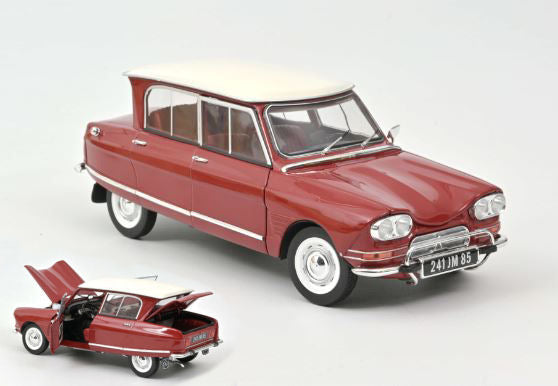 CITROEN AMI 6 CLUB 1968 CORSAIRE RED 1:18