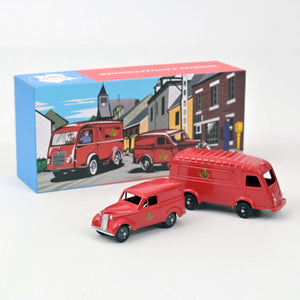 RENAULT 1000KG / DAUPHINOISE POSTES BELGES - SET rød 1:43