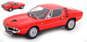 ALFA ROMEO MONTREAL 1970 - BLACK INTERIOR ALFA RED 1:18