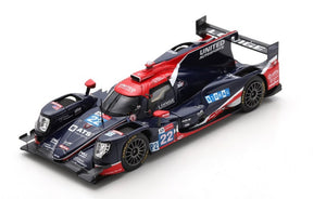 Oreca 07 - GIBSON #22 HANSON/SCHERER/ALBUQUERQUE 24H LE MANS 2021 mørk blå/rød/hvid 1:43