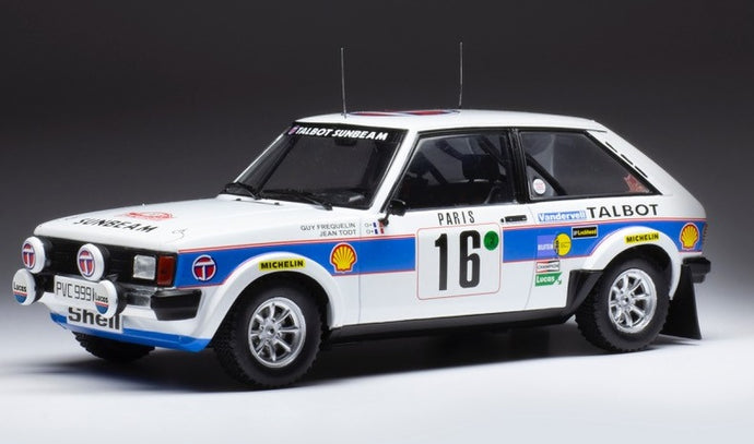 TALBOT SUNBEAM LOTUS N.16 RALLY MONTE CARLO 1981 FREQUELIN/TODT 1:18
