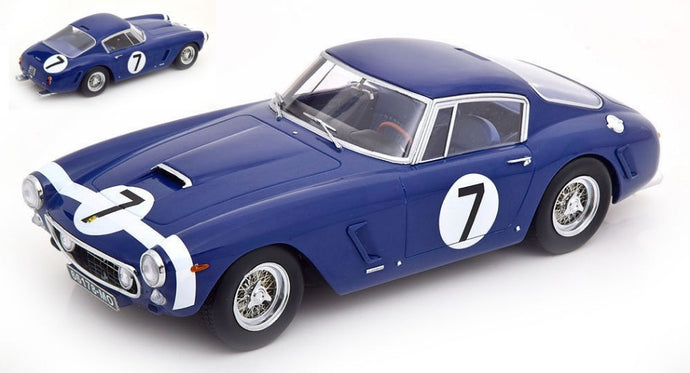 FERRARI 250 GT SWB N.7 WINNER T.TROPHY GOODWOOD 1961 STIRLING MOSS 1:18