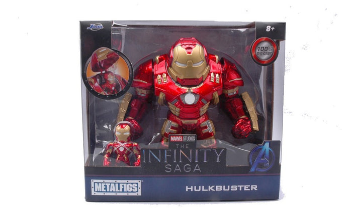 HULKBUSTER cm 15 + IRONMAN cm 5 FIGURES