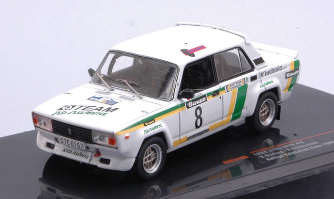 LADA 2105 VFTS N.8 VALASSKAA ZIMA 1986nBLAHNA/SCHOVANEK 1:43