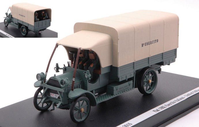 FIAT 18 BL AUTOCARRO MILITARE 1915 100mo ANNIV.-LA GRANDE GUERRA- 1:43