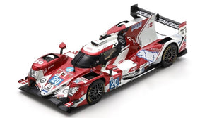 Oreca 07 - GIBSON #20 ANDERSEN/TAYLOR/SORENSEN 24H LE MANS 2021 rød/hvid 1:43