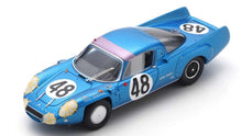 Indlæs billede til gallerivisning Alpine A210 #48 DE LAGENESTE/CHEINISSE 24H LE MANS 1967 blå 1:43