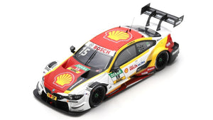 BMW 4-SERIES M4 BMW TEAM RMG N 15 DTM HOCKENHEIM 2018 A.FARFUS WHITE RED YELLOW 1:43