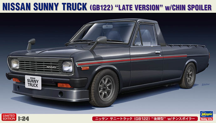 NISSAN SUNNY TRUCK (GB122) LATE W/CHIN SPOILER KIT 1:24