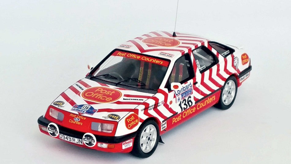 FORD SIERRA XR4x4 RAC RALLY 1987 RIDLEY/BRADFORD 1:43