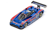 Indlæs billede til gallerivisning ARGO JM19C #124 ROUSSELOT/MESSAOUDI/ROY 21st 24H LE MANS 1988 blå/rød 1:43