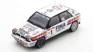 Lancia DELTA HF INTEGRALE 16V #1 AURIOL/OCCELLI 2nd TOUR DE CORSE RALLY DE FRANCE 1991 hvid/blå/rød 1:43
