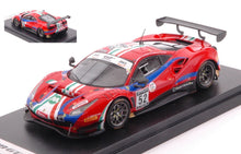 Indlæs billede til gallerivisning Ferrari 488 GT3 EVO #52 HOMMERSON/MACHIELS/BERTOLINI/SERRA 24H SPA 2020 rød/blå 1:43