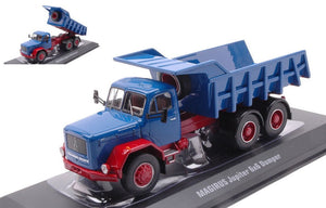 Magirus JUPITER 6X6 MULDENKIPPER blå/rød 1:43