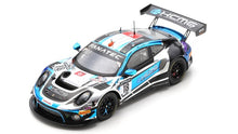 Indlæs billede til gallerivisning Porsche 911 GT3 R #18 LIBERATI/IMPERATORI/BURDON 24H SPA 2021 hvid/blå 1:43