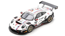 Indlæs billede til gallerivisning Porsche 911 GT3 R #23 SCHELL/JACOMA/LEUTWILER/MENZEL 24H SPA 2021 hvid/sort/rød 1:43