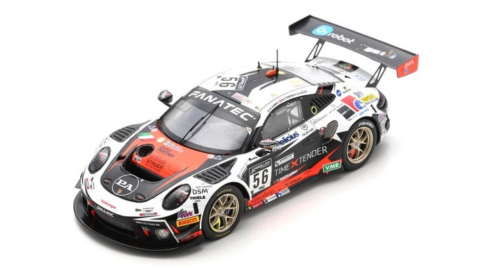 PORSCHE 911 GT3 N.56 24 H SPA 2021 DUMAS-RIZZOLI-PEDERSEN 1:43