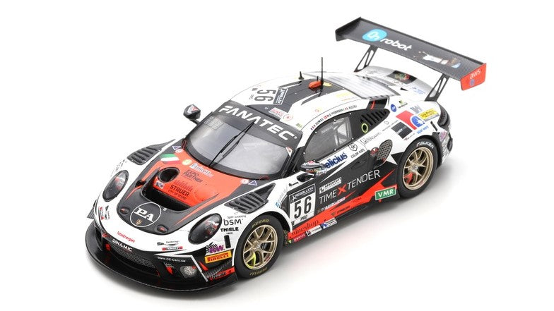 PORSCHE 911 GT3 N.56 24 H SPA 2021 DUMAS-RIZZOLI-PEDERSEN 1:43