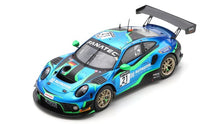 Indlæs billede til gallerivisning Porsche 911 GT3 R #21 MULLER/LIETZ/ESTRE 24H SPA 2021 blå/grøn/sort 1:43