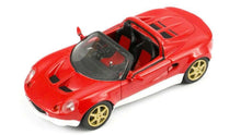 Indlæs billede til gallerivisning Lotus ELISE S1 TYPE 49 CABRIOLET 1999 rød/hvid 1:43