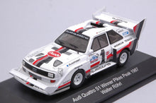 Indlæs billede til gallerivisning AUDI QUATTRO SPORT S1 E2 N 1 WINNER RALLY PIKES PEAK HILL CLIMB 1987 W.ROHRL YELLOW WHITE RED 1:43