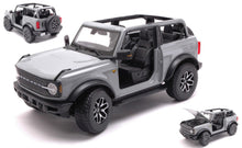 Indlæs billede til gallerivisning FORD USA BRONCO BADLANDS WITHOUT DOORS 2021 GREY 1:18