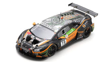 Indlæs billede til gallerivisning Lamborghini HURACAN GT3 EVO #19 BAGUETTE/HAMAGUCHI/COSTANTINI/KEEN 24H SPA 2021 sort/orange/grøn 1:43