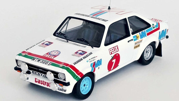 FORD ESCORT MK2 N.7 RALLY OF 1000 LAKES 1978 VATANEN/AHO 1:43
