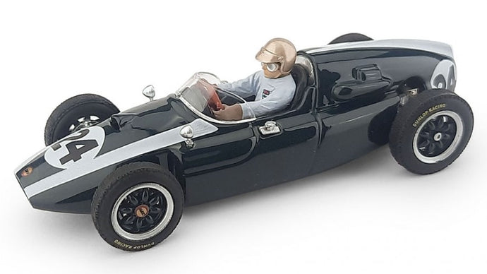 COOPER J.BRABHAM 1959 N.24 WINNER MONACO GP WORLD CHAMPION + PILOTA 1:43