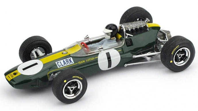 LOTUS 33 J.CLARK 1965 N.1 WINNER GERMANIA GP + PILOTA WORLD CHAMP.1:43