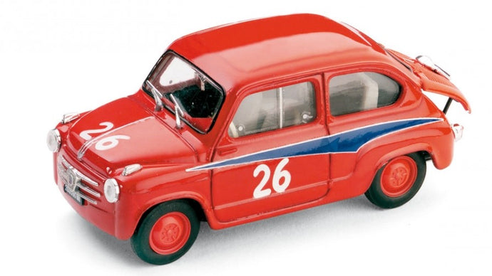 FIAT ABARTH 750 N.26 1st GT750 MILLE MIGLIA  1955 DOMENICO OGNA 1:43