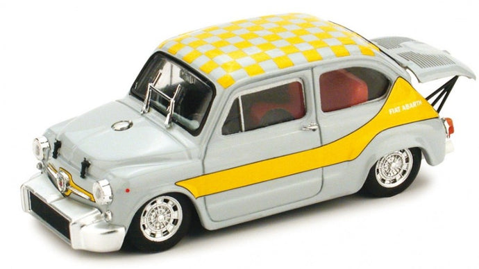 FIAT ABARTH 1000 BERLINA CORSA GR.5 UFFICIALE 1968 LIVREA GIALLO 1:43