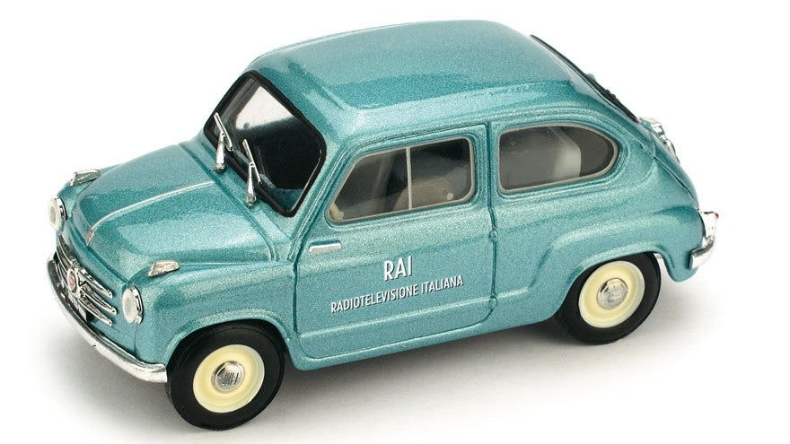 FIAT 600 VETTURA DI SERVIZIO RAI 1960 1:43