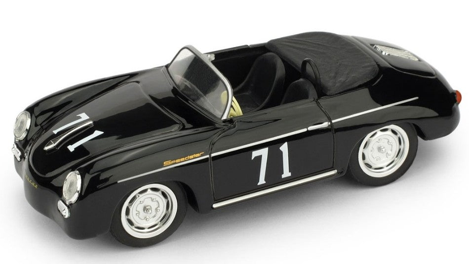 PORSCHE 356 SPEEDSTER N.71 RIVERSIDE 1959 STEVE MC QUEEN 1:43