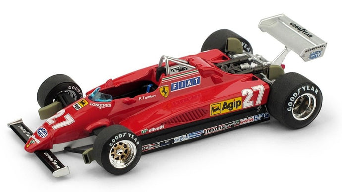 FERRARI 126 C 2 P.TAMBAY 1982 N.27 2nd ITALY GP 1:43 UPD
