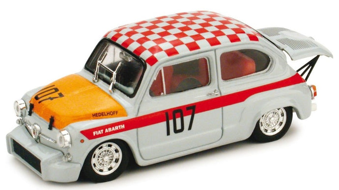 FIAT ABARTH 1000 N.107 WINNER CLASS NURBURGRING 1967 G.EDELHOF 1:43
