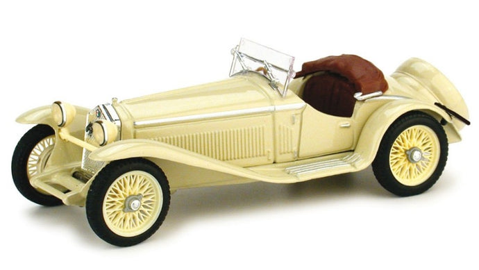 ALFA ROMEO 1750 GS ZAGATO SPIDER 1931 IVORY 1:43