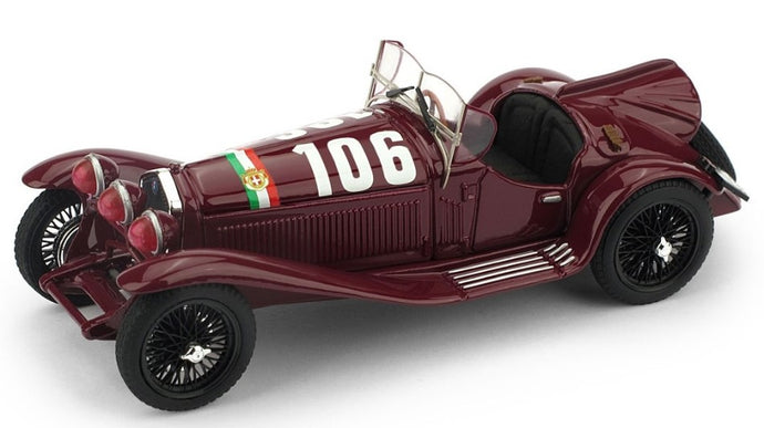 ALFA ROMEO 2300 N.106 WINNER MM 1932 B.BORZACCHINI-A.BIGNAMI 1:43