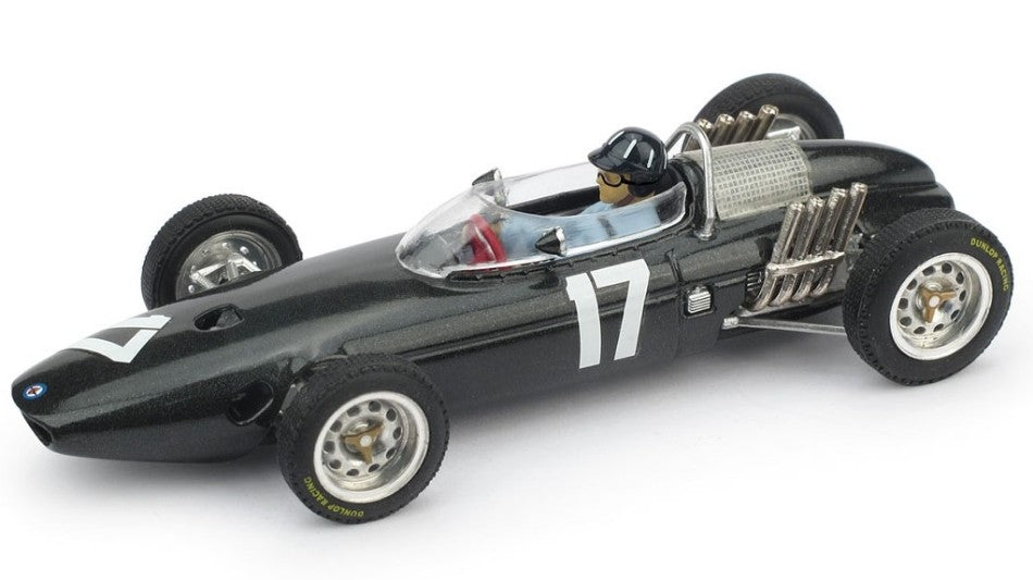 BRM P 57 GRAHAM HILL 1962 N.17 HOLLAND GP WORLD CHAMPION W/PILOTE 1:43
