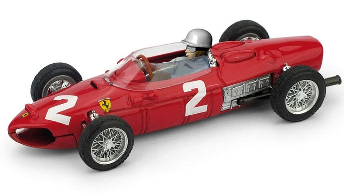 FERRARI 156 F1 P.HILL 1961 N.2 WINNER ITALY GP WORLD CHAMPION W/PIL.1:43