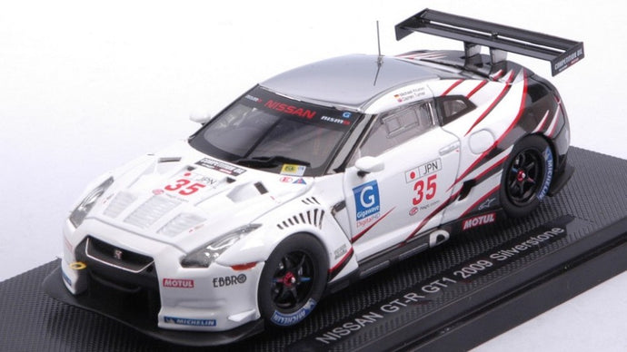 NISSAN GT-R GT1 N.35 SILVERSTONE 2009 M.KRUMM-D.TURNER 1:43