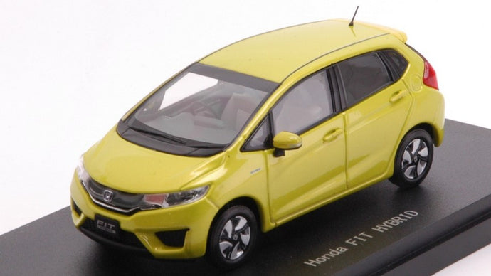 HONDA FIT HYBRID ATTRACT YELLOW PEARL 1:43