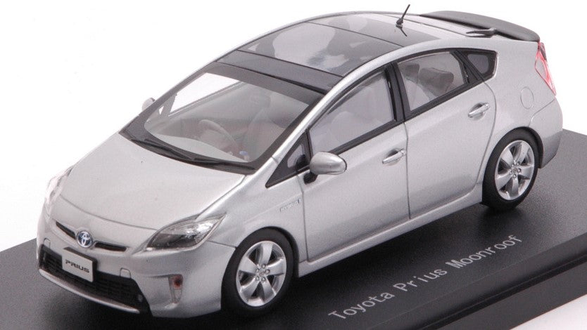 TOYOTA PRIUS MOONROOF SILVER 1:43