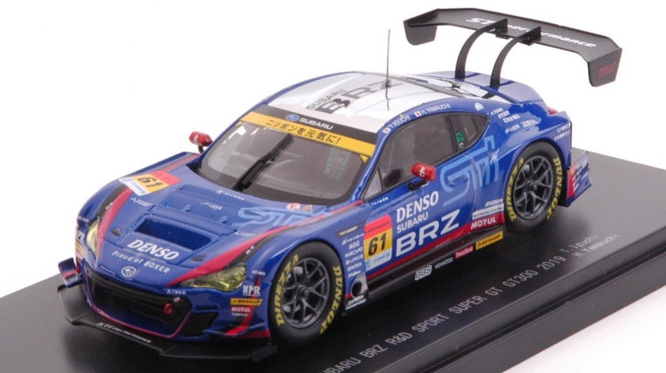 SUBARU BRZ R&D SPORT N.61 SUPER GT300 2019 T.IGUCHI-H.YAMAUCHI 1:43