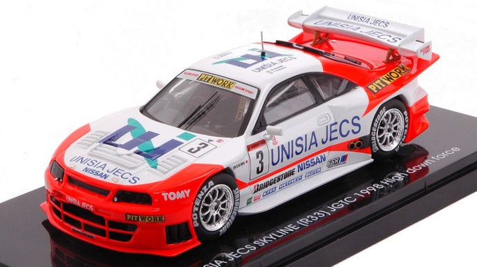 UNISIA JECS SKYLINE (R33) N.3 JGTC 1998 HIGH DOWN FORCE ASEMI-TANAKA