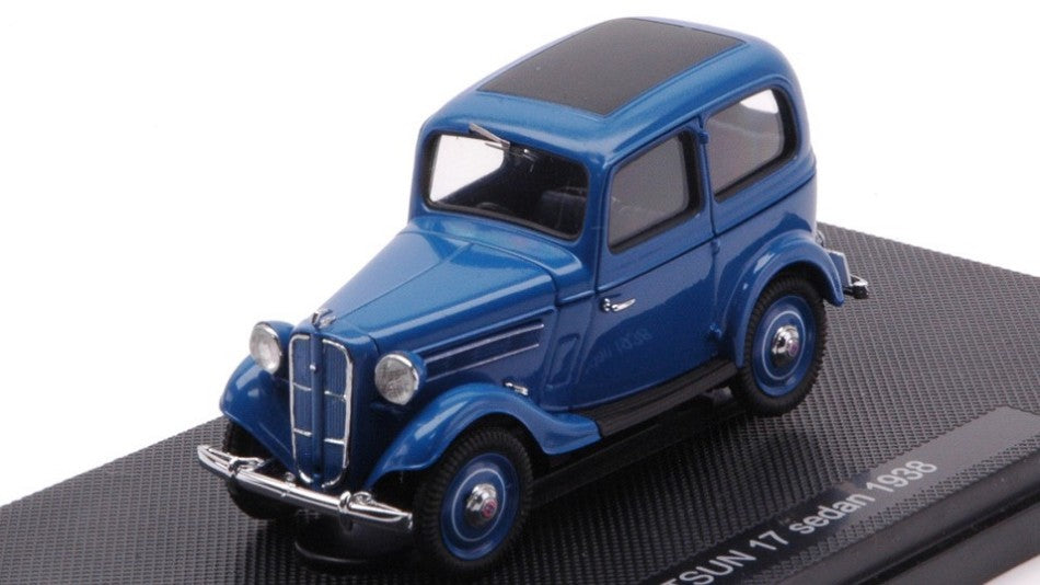 DATSUN 17 SEDAN 1938 BLUE 1:43