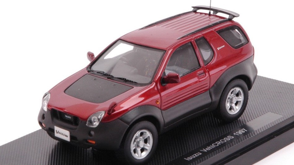 ISUZU VEHICROSS 1997 METALLIC RED 1:43